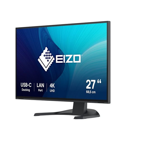 EIZO FlexScan EV2740X-BK computerskærm 68,6 cm (27") 3840 x 2160 pixels 4K Ultra HD LCD Sort