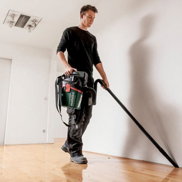 METABO AS 18 L PC Compact Dammsugare - Pick+Mix - 18V - 1000W - 6L påse - Gul