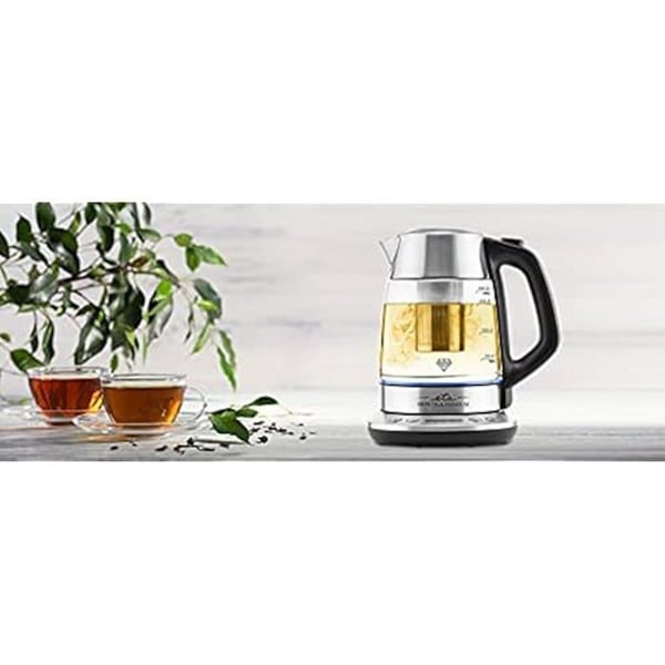 Vesipannu - ETA - Crystela Premium 9153 - 1,5 L - 2200 W - Pidä lämpimänä -toiminto
