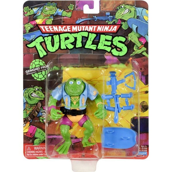 Boti figuriner av Teenage Mutant Ninja Turtles Gengis Frog klassisk