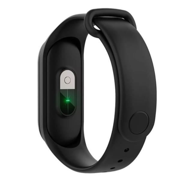 Smartwatch - DENVER - Bluetooth Fitnessband - Svart - Touchskärm 0,96 tum - Batteritid 170h