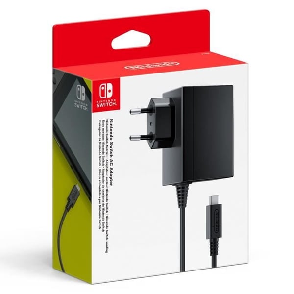 Strömadapter för Nintendo Switch