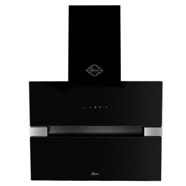 GURARI GCH 970 Bl 6 Diamant, Köksfläkt 60 cm, Svart glas, 850 m³/h