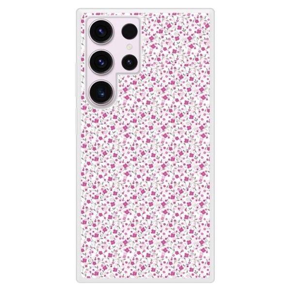 Coque i förstärkt silikon med tryck kompatibel med Samsung Galaxy S23 Ultra Liberty sauvage