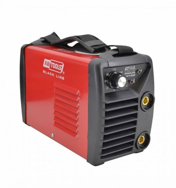 Svetsmaskin - AWTools - AW50502BL - Inverter - 200A - Belagd elektrod - Röd