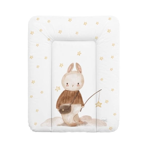 Ceba Baby Tjock skötmatta tvättbar - Drömmare, 50x70 cm - Certifierad Öko-Tex, Vattentät