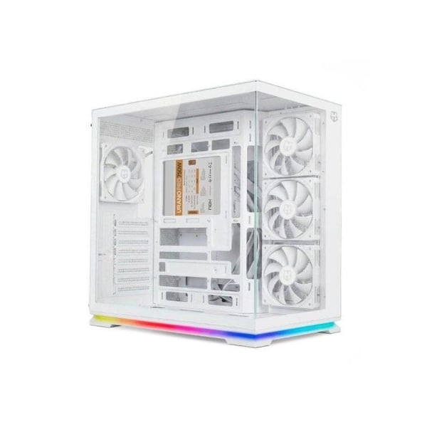 NOX Hummer Galaxy Vit Semitorre ATX Tempererat Glas ARGB