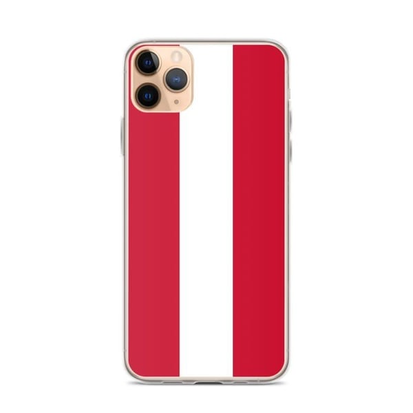 iPhone-fodral - Österrikisk flagga - iPhone 11 Pro Max - Flexibel - Multikolor - Officiell design