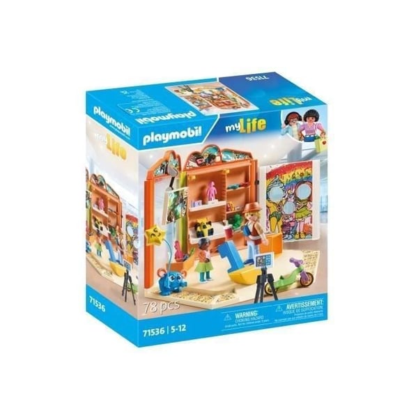 PLAYMOBIL 71536 Leksaksaffär, My Life, Shopping, 78 stycken, från 5 år och uppåt