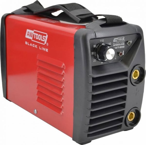 Svetsmaskin - AWTools - AW50502BL - Inverter - 200A - Belagd elektrod - Röd