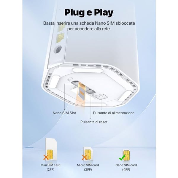 Router - TENDA - 5G01 - Wi-Fi 6 - 5G - Dual Band