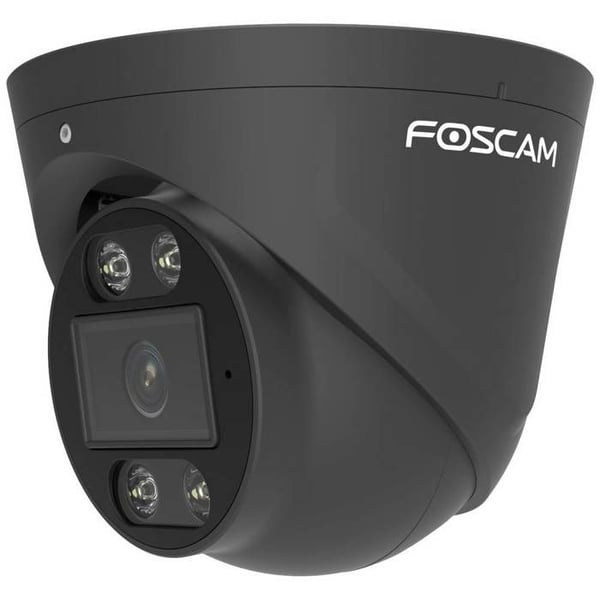 T8EP (svart) Foscam Ethernet IP övervakningskamera 3840 x 2160 pixlar