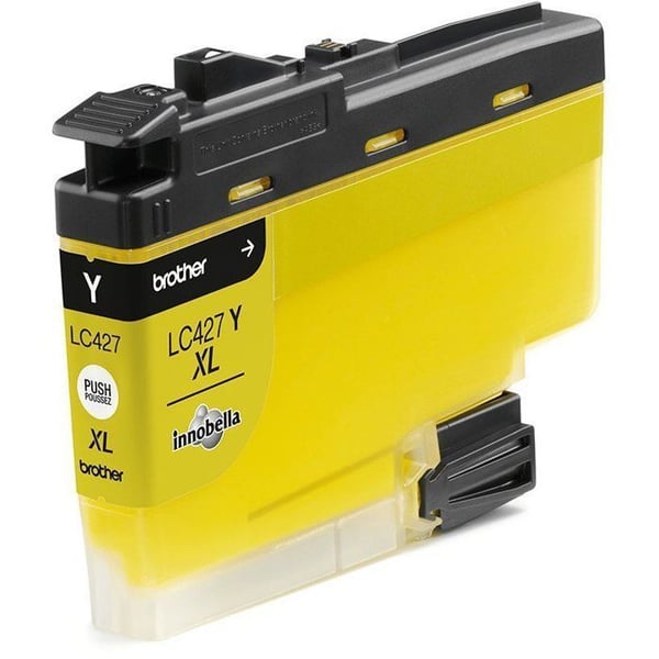 Bläckpatron LC427XLY - BROTHER - Gul - 5000 sidor - För Brother MFC-J6955DW, MFC-J6957DW, MFC-J5955DW och HL-J6010DW