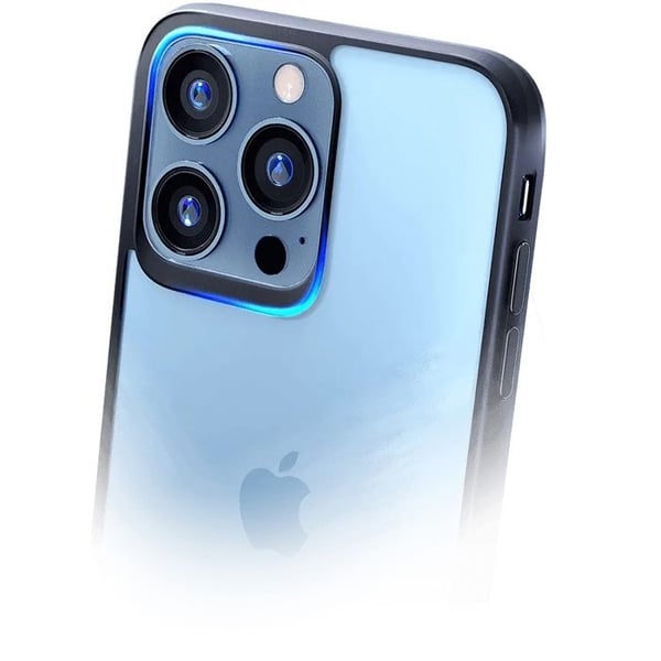 Skyddsskal - 3MK - iPhone 16 Pro - Satin - Transparent/Schwartz - Flexibel