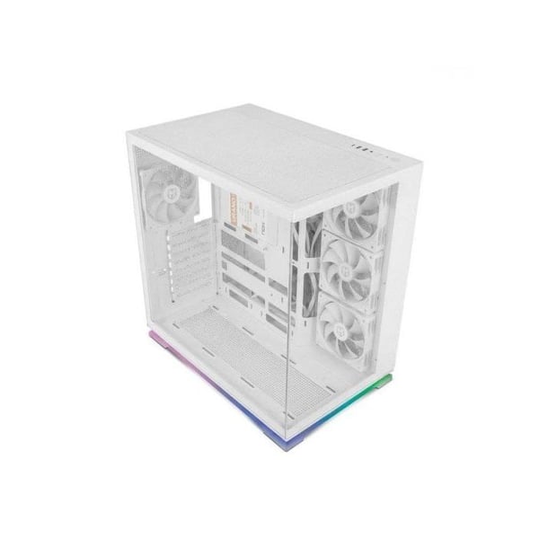 NOX Hummer Galaxy Vit Semitorre ATX Tempererat Glas ARGB
