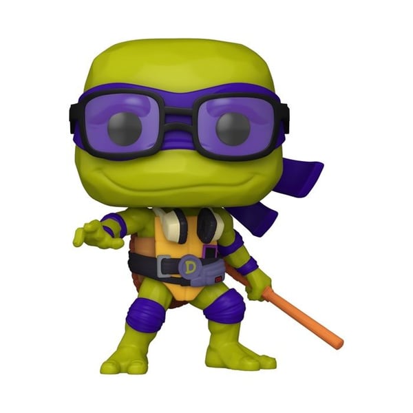 Figurinen - FUNKO - Donatello - Sköldpaddor Ninja - Flerfärgad - Pop !