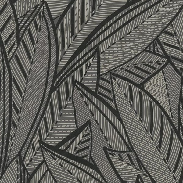 Non-woven tapet 399334 svart träd blad French Affair A.S. Creation