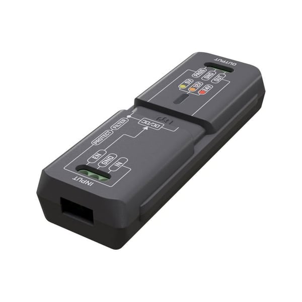 Strømadapter & Bilomformer - MikroTik - APA-1 - Overspændingsbeskyttelse - 100 W - Sort