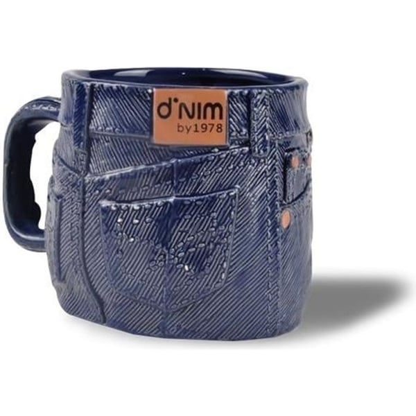 Mugg - Termosensitiv - Stil Jean - Färg Blå - Rund
