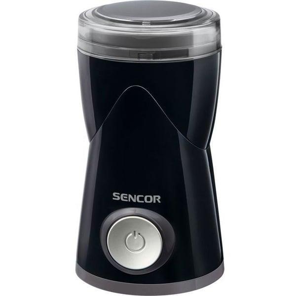 Elektrisk kaffekvarn - SENCOR - SCG 1050BK - 150 W - 50 g kapacitet - Justerbar finhet för malet kaffe - Svart