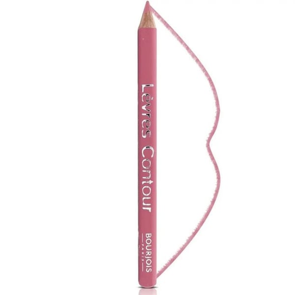 Läppkonturpenna - BOURJOIS - 15 Rose Précieux - Hög precision - Lång hållbarhet - Ultimat komfort