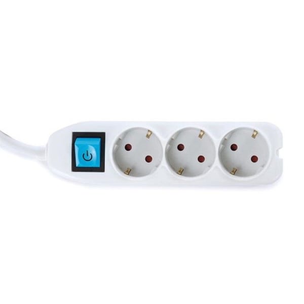 Strömbrytare - Perel - 3 vägar - 250V - 3500W - Schuko vit