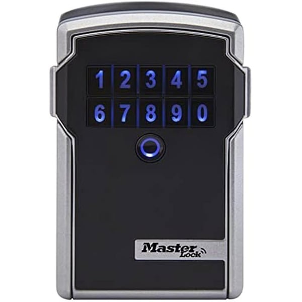 Bluetooth nyckelskåp - MASTER LOCK - 5441EURD - Svart - Grå - Stöldskydd