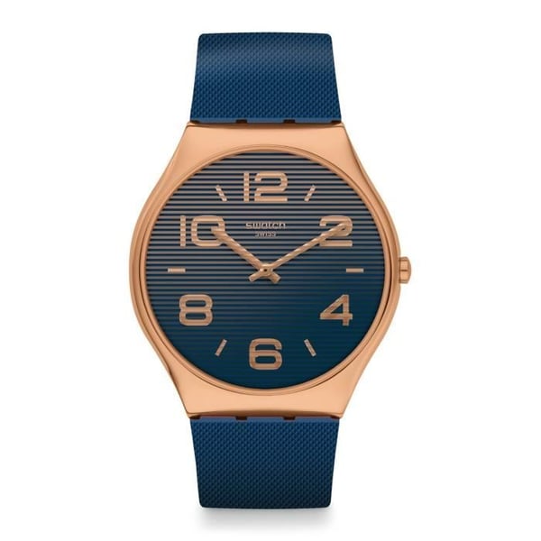 Klocka - SWATCH - Night trick - Silikonarmband - Färgen Rosa - Vattentålighet 3 ATM