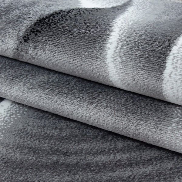 Matta - PARMA - 9310 - Svart - 160x230 cm - Modern - Rektangulär