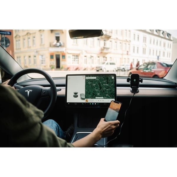Trådlös bil-laddare - VERBATIM - FWC-02 - 15W - Ställ för Qi-smartphones - USB-C