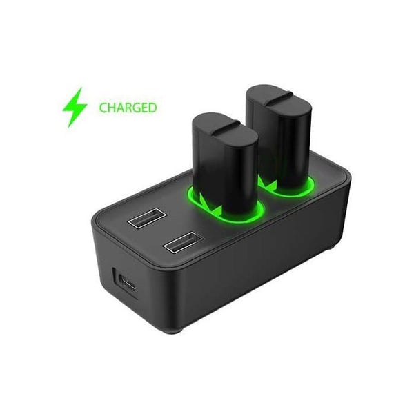 Duo batterier & LED oplader - SUBSONIC - Xbox One - Xbox Series