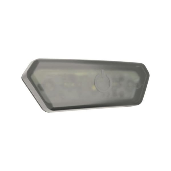Bakljus - ABUS - SMILEY 3.0 - Uppladdningsbar USB - Svart - För fritidscykel