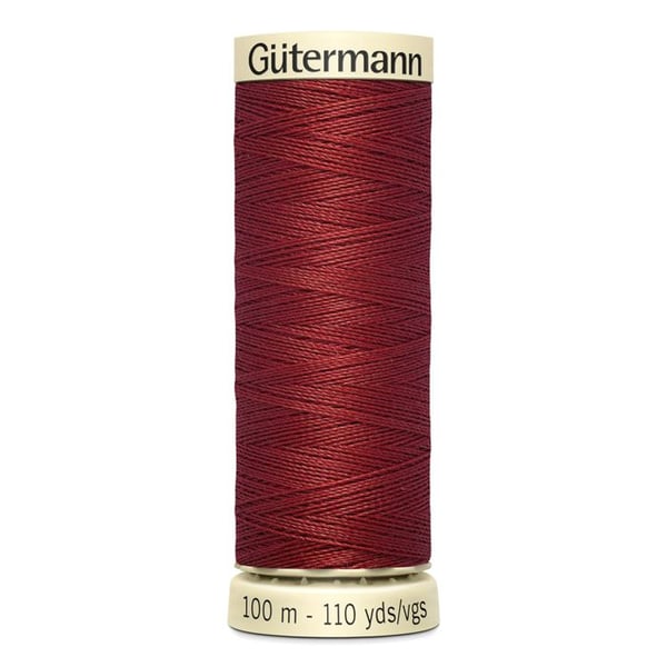 Sytråd 100% polyester Gutermann 1 Spole - Att 221 - brinnande röd
