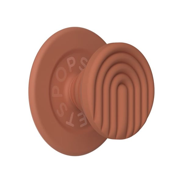Stöd PopOut MagSafe för Smartphone Kollektion Curves PopSockets Ljusbrun