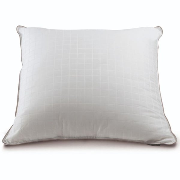 Oreiller "Microduv Fjord" Fast satin rutig Lestra - Oreiller 65 x 65 cm