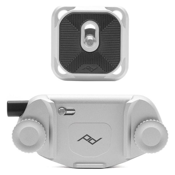 PEAK DESIGN Capture clip V3 Silver med standardplatta - CPS3