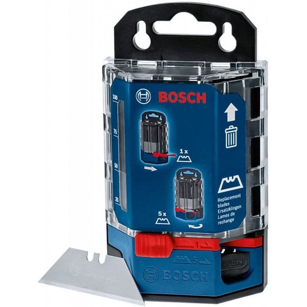 Distributør af 50 BOSCH Professional klinger - Indsamling af brugte klinger - Stål i krom-vanadium-molybdæn S2