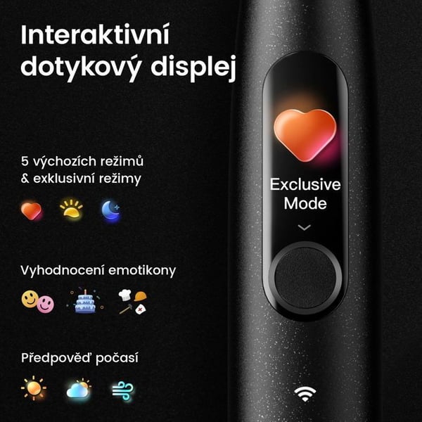 Elektrisk tandborste - OCLEAN - X Ultra S - 84000 rörelser/min - 5 lägen - Grön
