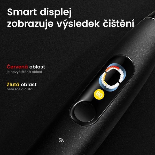 Elektrisk tandborste - OCLEAN - X Ultra S - 84000 rörelser/min - 5 lägen - Grön