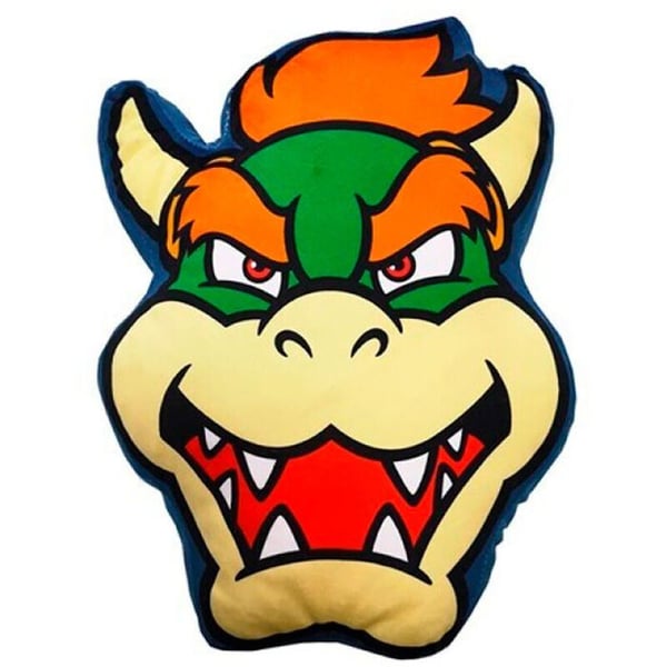 3D-kudde - NINTENDO - Super Mario Bros - Bowser - Flerfärgad - Inomhus