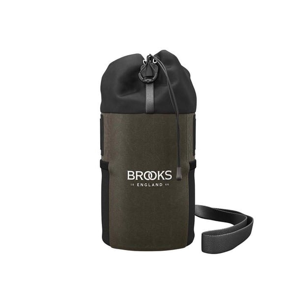 Cykelväska - BROOKS ENGLAND - Scape Feed Pouch (BHB04PLA00401) - Mud Green - 1 L - Vattentålig Hypalon