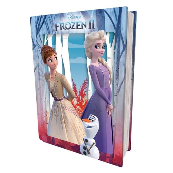 Disney - Lenticulaire pusselbok Frost 2 300 bitar 41x31 cm