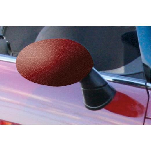 Filmadhesiv - Röd Läder - 25 x 70 cm - Repellent mot repor - Enkel applicering