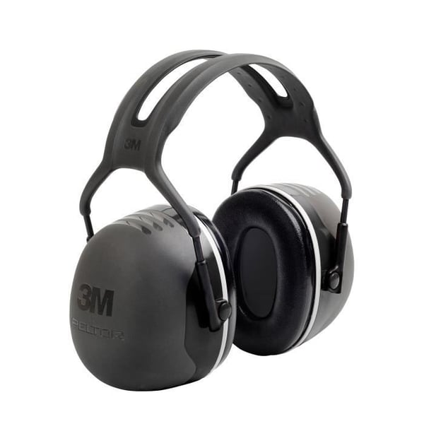 3M™ Peltor™ model X5 høreværn - Sort - Hovedbøjle - 37dB - 351g