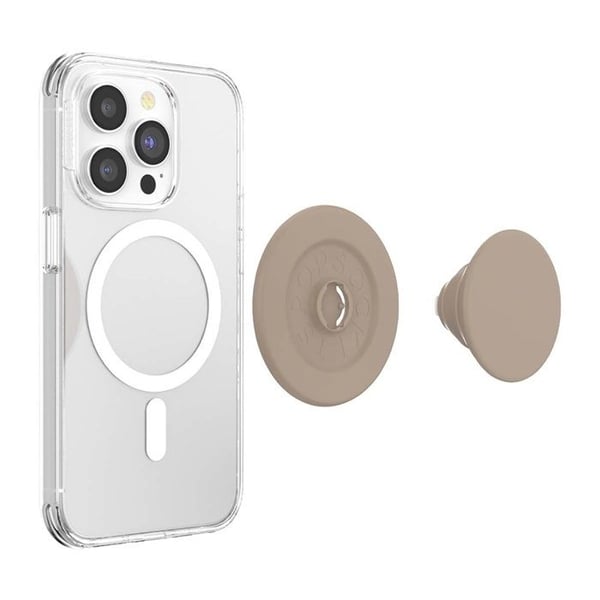 Support PopGrip MagSafe för Smartphone Collection Soft Touch PopSockets Beige