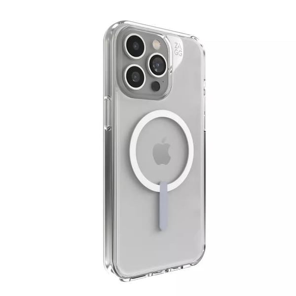 Coque - ZAGG - Crystal Palace Snap - iPhone 15 Pro - Antibakteriell - Repellerande mot repor - Mjuk