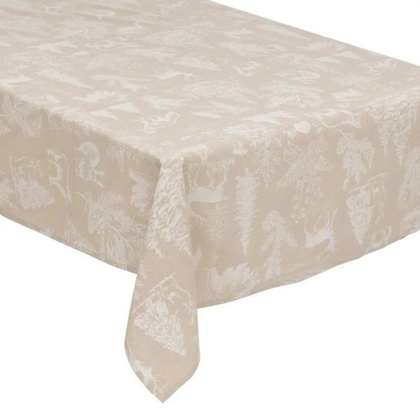 Duk Dekor "Djur" 140x240cm Beige