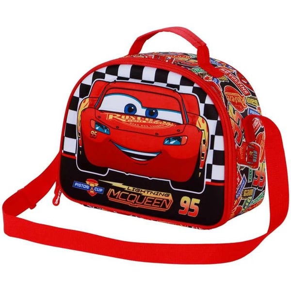 Sac Repas 3D - Disney Cars 3 Racer - Röd - One Size