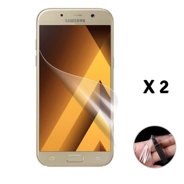 Pack med 2 filmer för Samsung Galaxy A5 2017 A520 - Skydd av reptålig plastskärm [Phonillico®]
