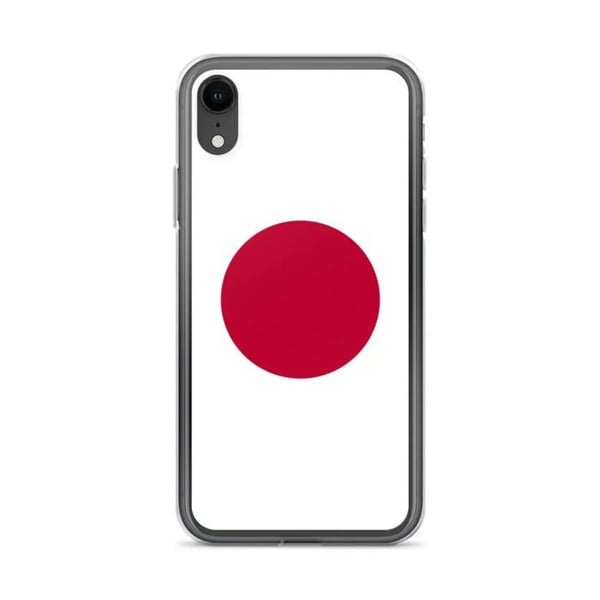 Telefonfodral - PIXELFORMA - Japans flagga - Kompatibel med iPhone XR - Mjuk - Stötsäker